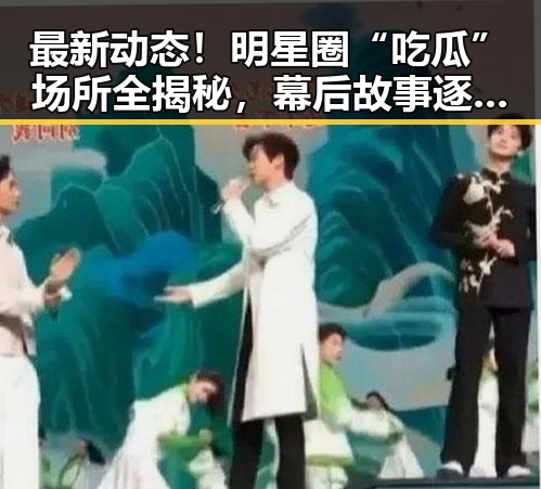 最新动态！明星圈“吃瓜”场所全揭秘，幕后故事逐步浮出水面