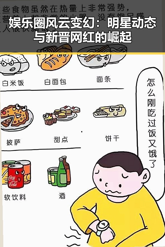娱乐圈风云变幻：明星动态与新晋网红的崛起